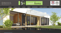 Desktop Screenshot of immobiliersweethome.com