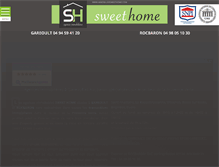 Tablet Screenshot of immobiliersweethome.com